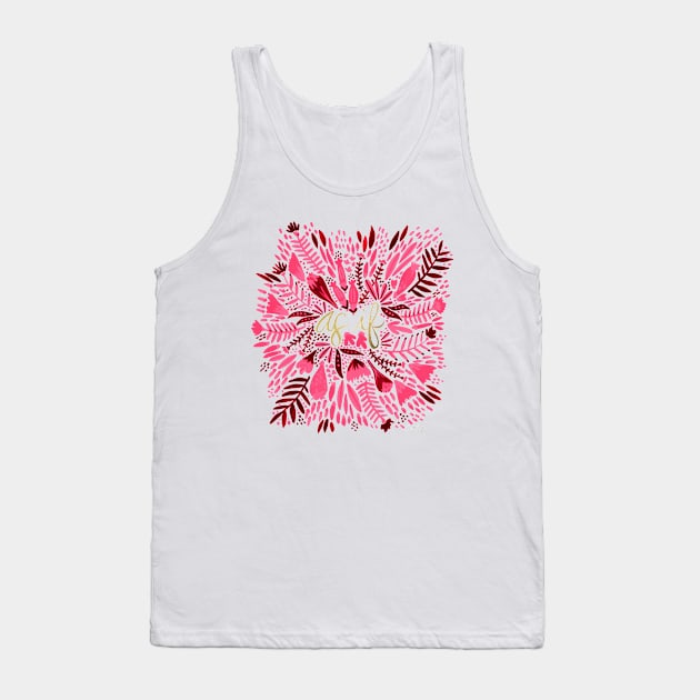 Coral - As If Tank Top by CatCoq